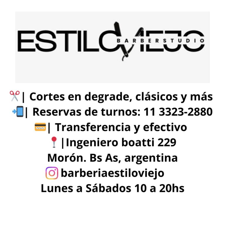 Estilo Viejo Barber Estudio
